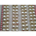 9.5-10MM Button Shaped Freshwater Pearl Beads
